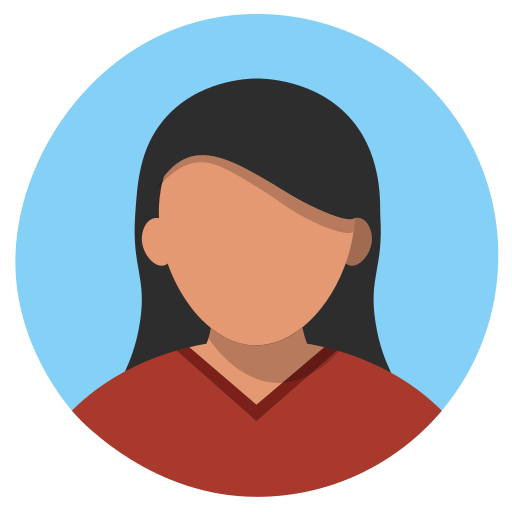 female woman user people avatar white tone icon 159354